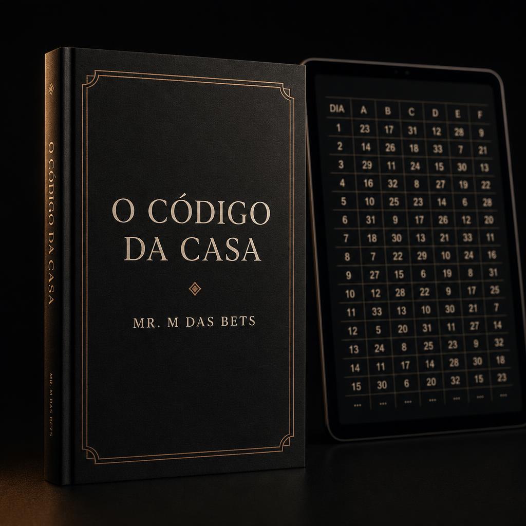 O Código da Casa — guia digital de Mr. M das Bets, com o Kit Essencial em planilha